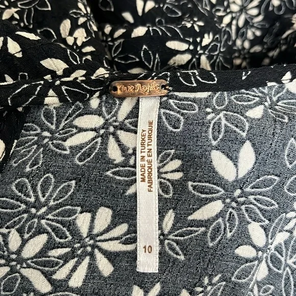 Free People Jessie Ditsy Floral Midi Dress - Picture 15 of 16